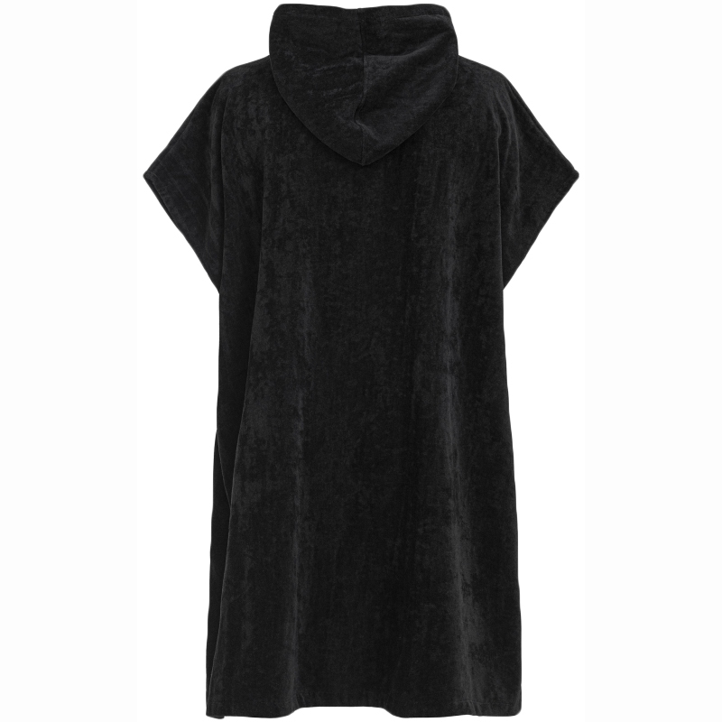 Orca Cotton Poncho - black