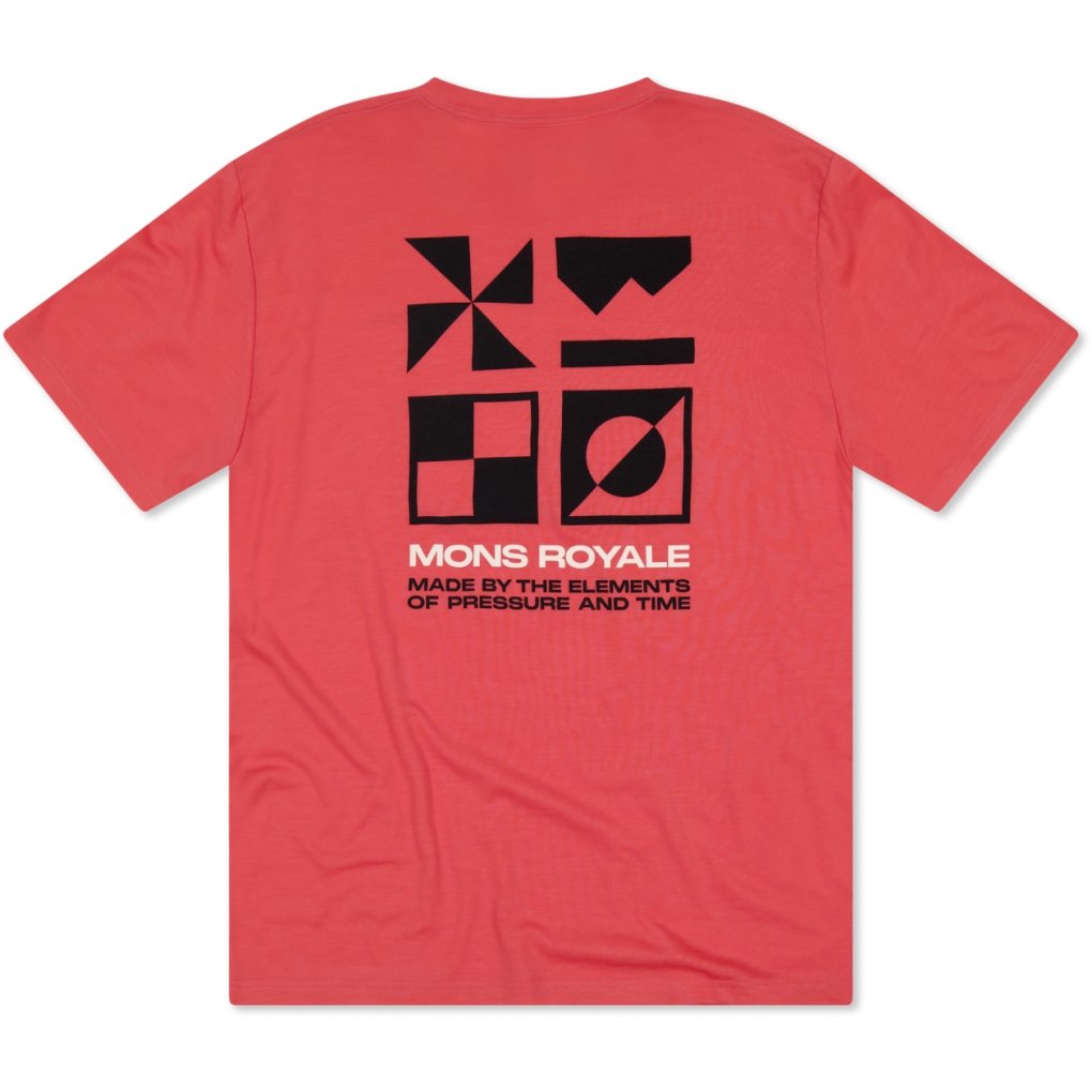 Mons Royale Icon Merino T-Shirt Men - watermelon