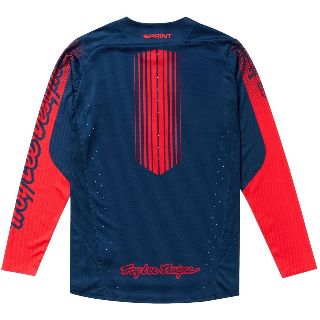 Troy Lee Designs Sprint Long Sleeve Jersey Men - Segment Midnight