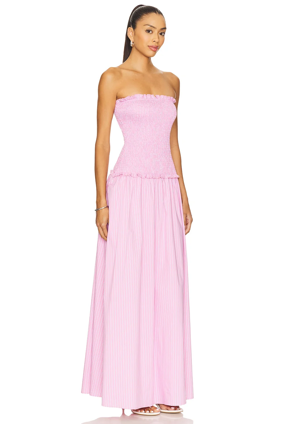 Izabella Strapless Maxi Dress