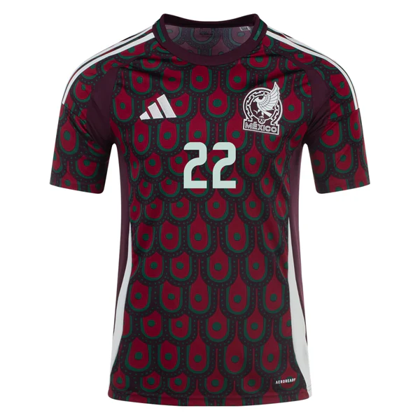 Mens Mexico Hirving Lozano Home Jersey 24/25 (Multicolor)