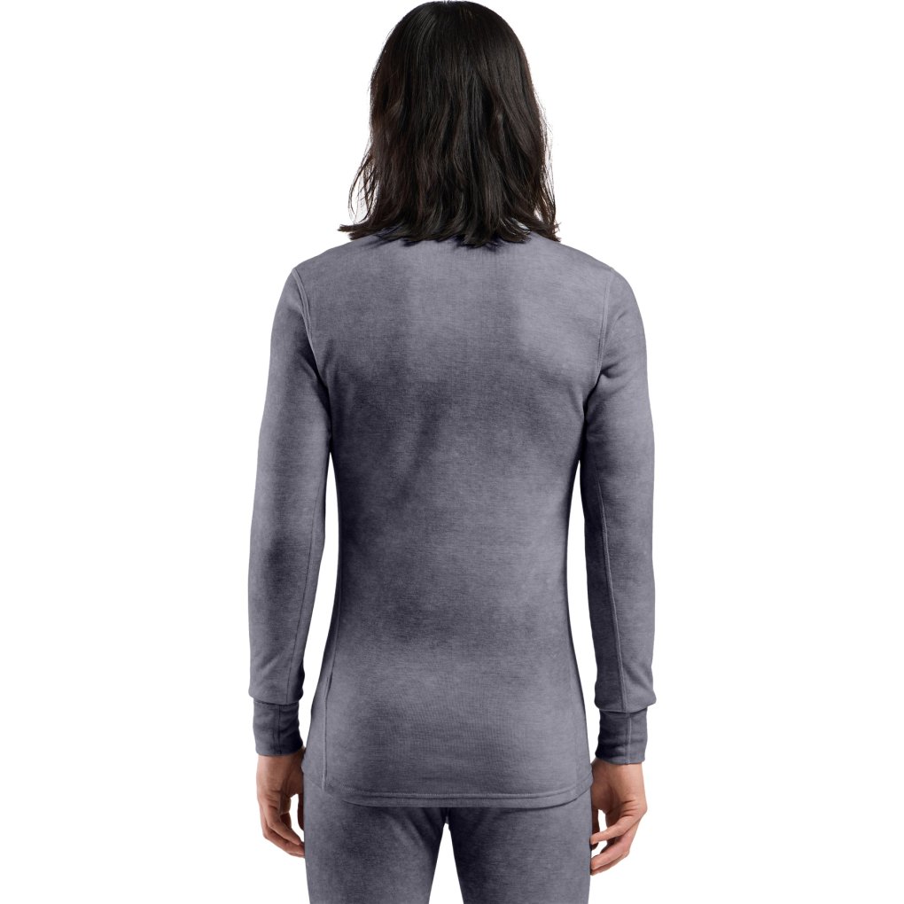 Odlo x POW Collective Voices Active Warm Print Base Layer Top Men - skipper blue