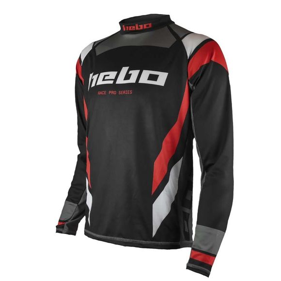 Hebo RACE PRO 3 GRAY 2023 trials jersey - BlackRef: HBO0192