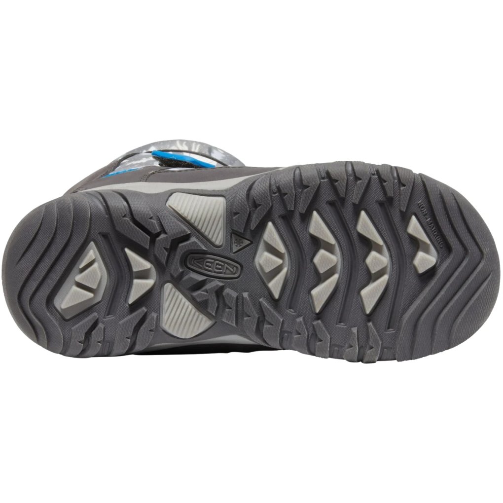 KEEN Winterport Neo DT Waterproof Boots Kids - Steel Grey/Brilliant Blue