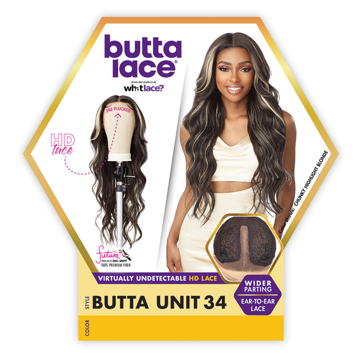 Sensationnel HD Lace Front Wig Butta Lace Unit 34