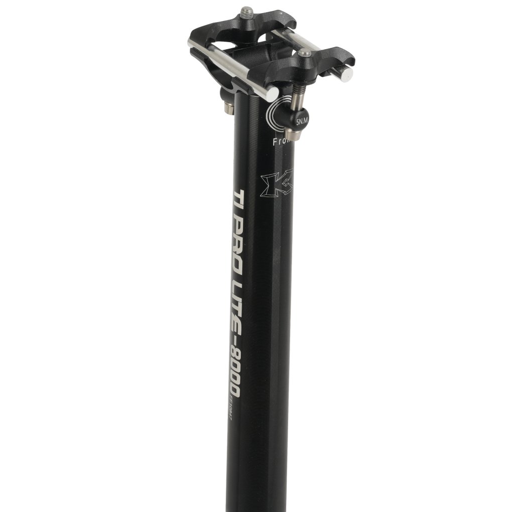 KCNC Ti Pro Lite Scandium Seatpost 27.2mm for Carbon Rails