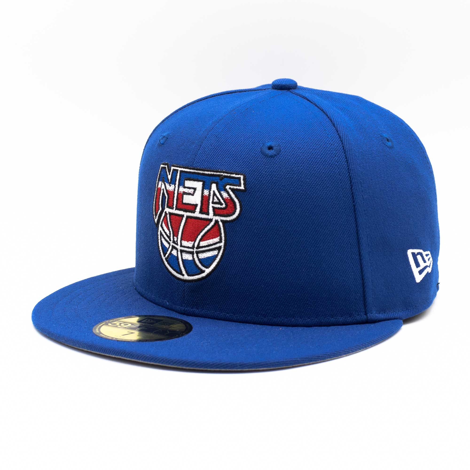 New Jersey Nets 2021 NBA Hardwood Classic Nights New Era 59FIFTY Fitted Cap Blue
