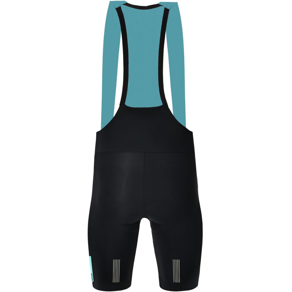 Santini Bianchi Milano Race Bib Shorts Men BI1177GBRACE - black NE