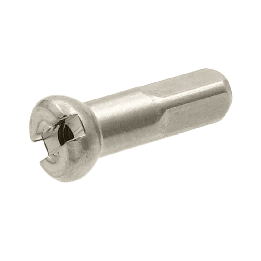 Sapim Polyax Brass Nipple 2 mm - silver