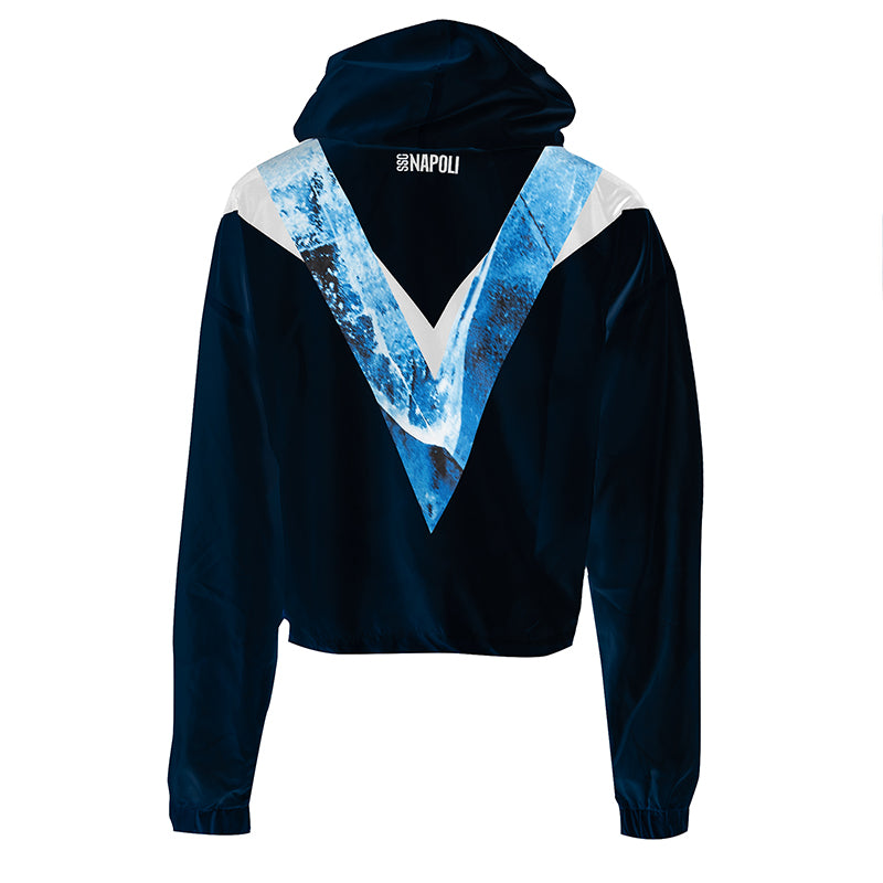 SSC Napoli Marechiaro Navy Blue Full Zip Jacket
