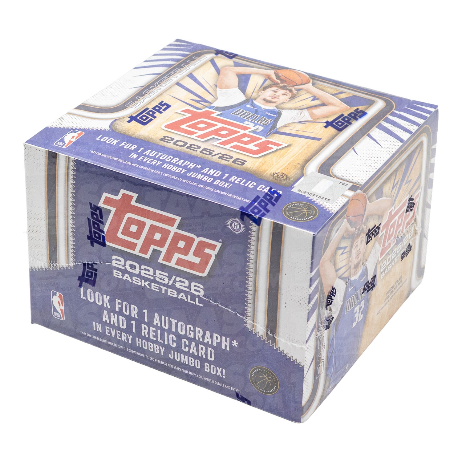 2025/26 Topps NBA Basketball JUMBO Hobby Box
