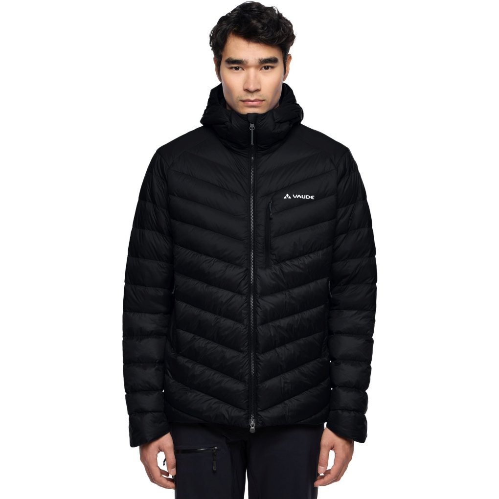 Vaude Monviso Down Hooded Jacket Men - black