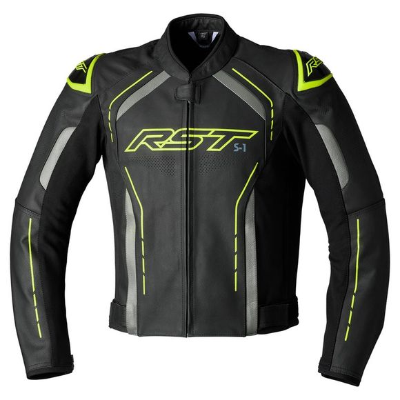 Rst S1 Motorcycle Jacket - Black / YellowRef: RST0130