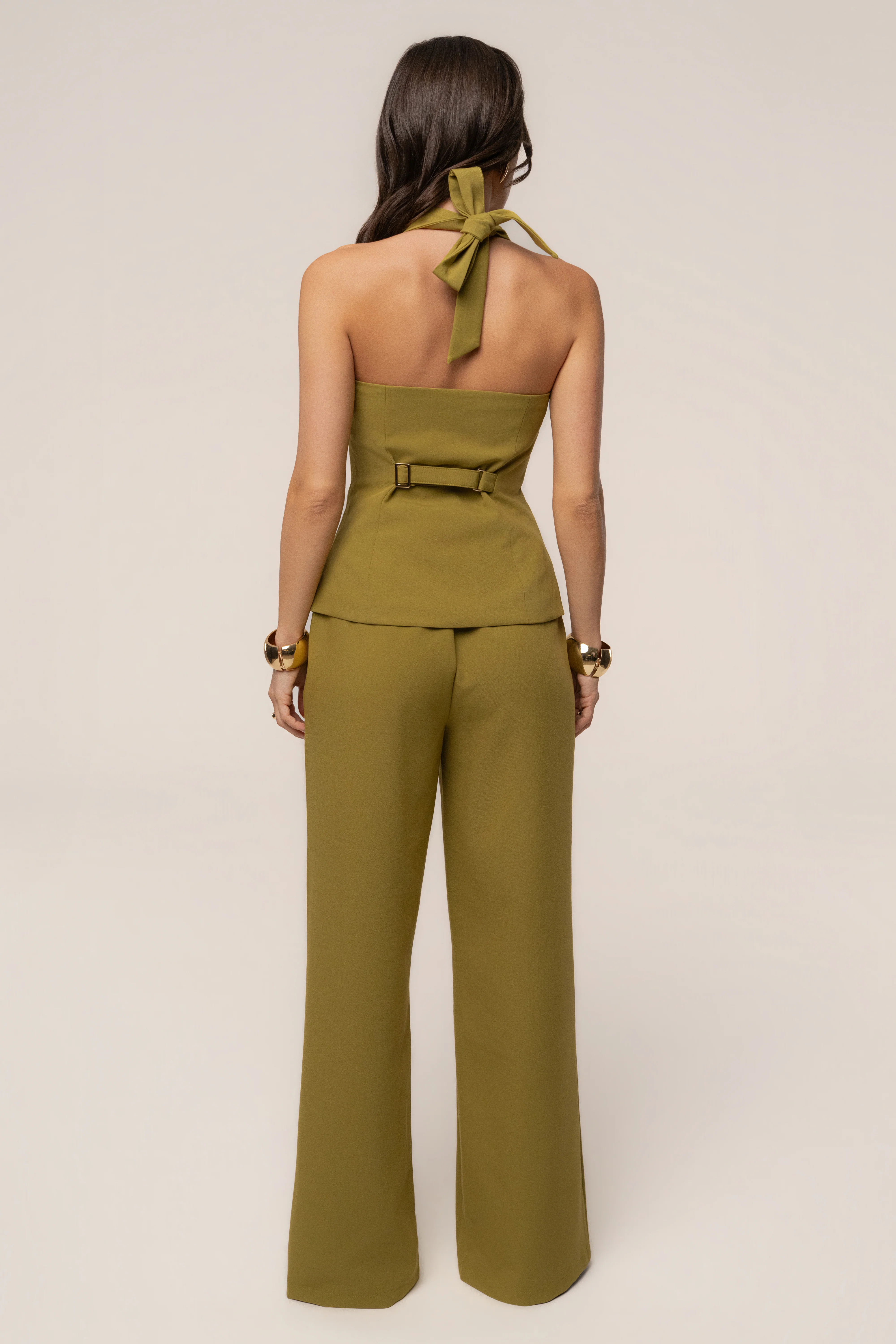 Lime Fernanda Halter Top