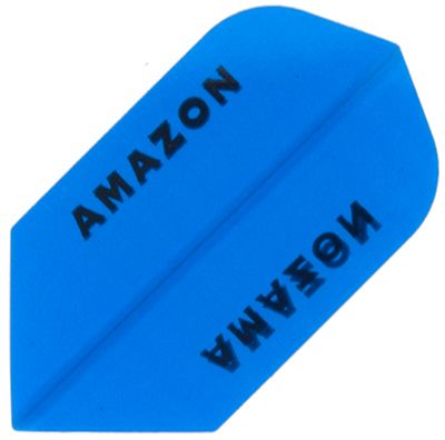 Amazon Flights slim clear blue