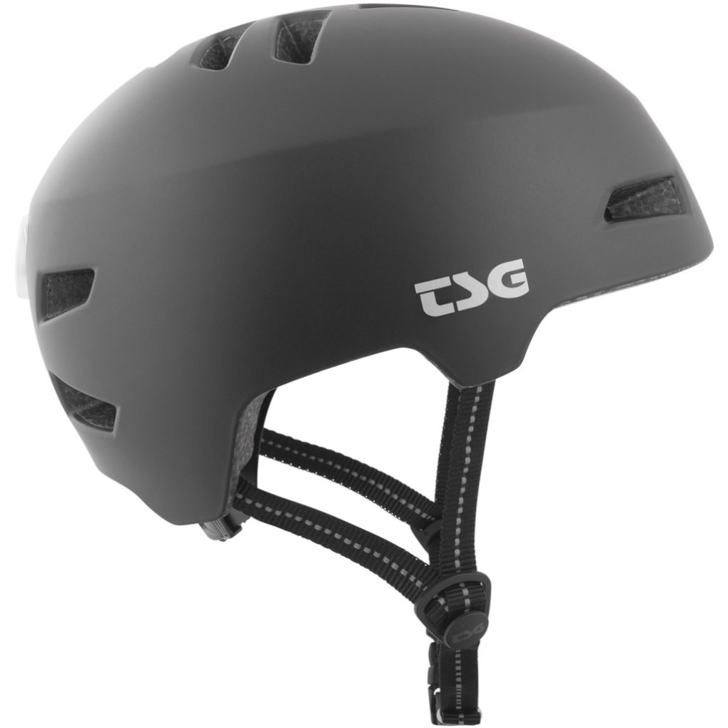 TSG Status Solid Color Helmet - satin black