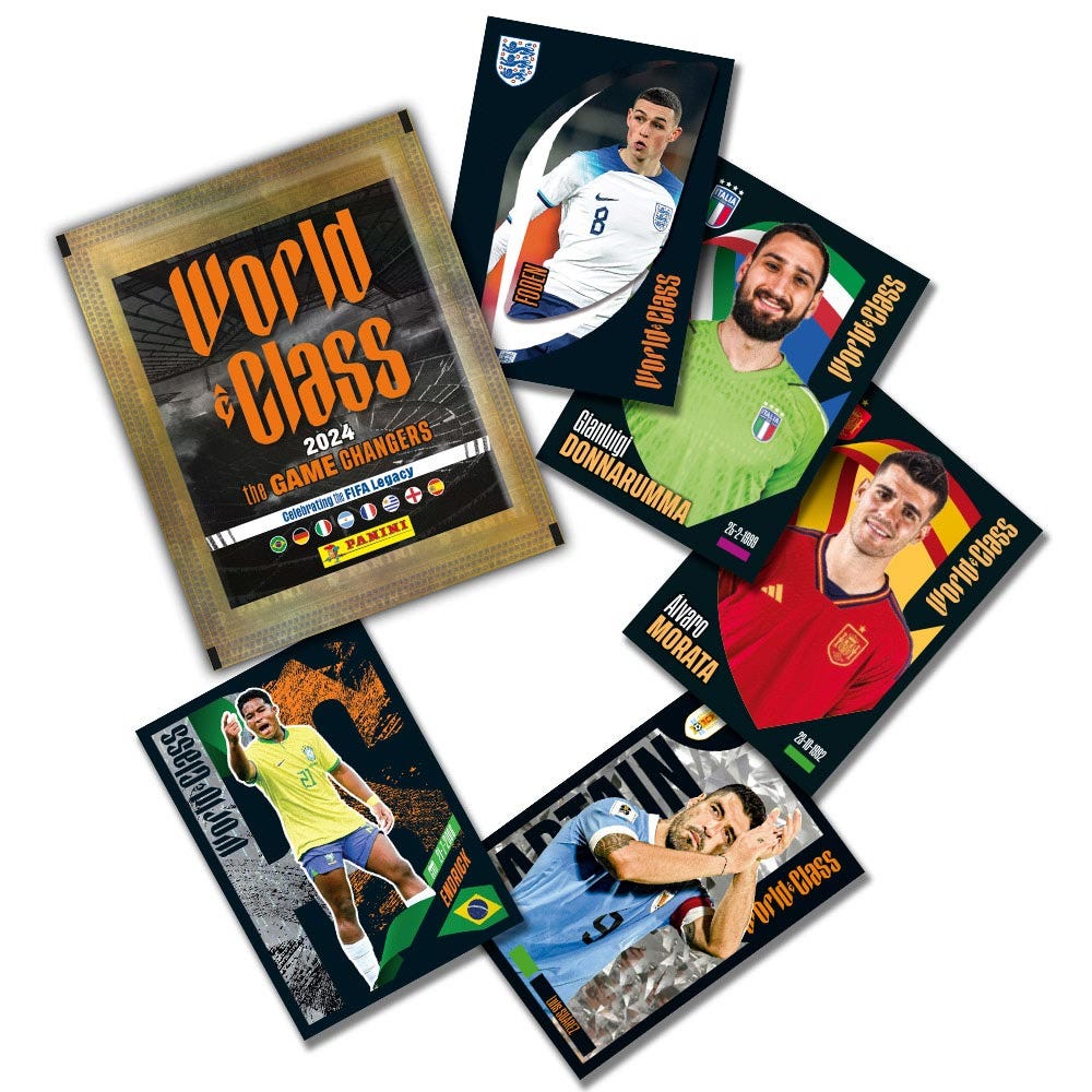 World Class 2024 Official Sticker Collection - missing stickers