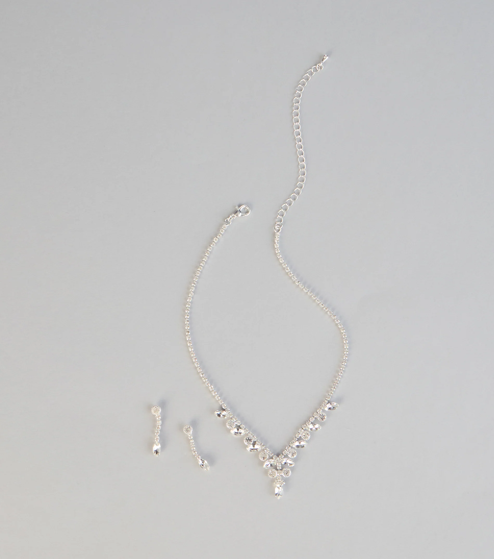 Sparkle Moment Rhinestone Jewelry Set