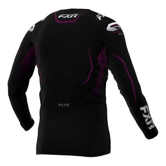 FXR REVO MX 25 2025 cross jersey - Black / PurpleRef: FXR0807
