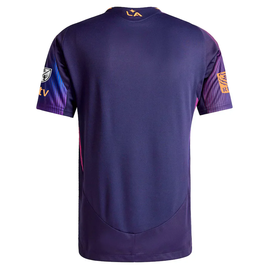 LA Galaxy Authentic Away Jersey w/ MLS + Apple TV + RBC Sponsor 25/26 (Purple)