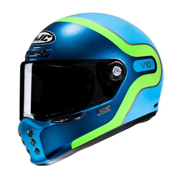 HJC V10 Full-Face Helmet - GRAPE - BlueRef: Hj1037-C57576