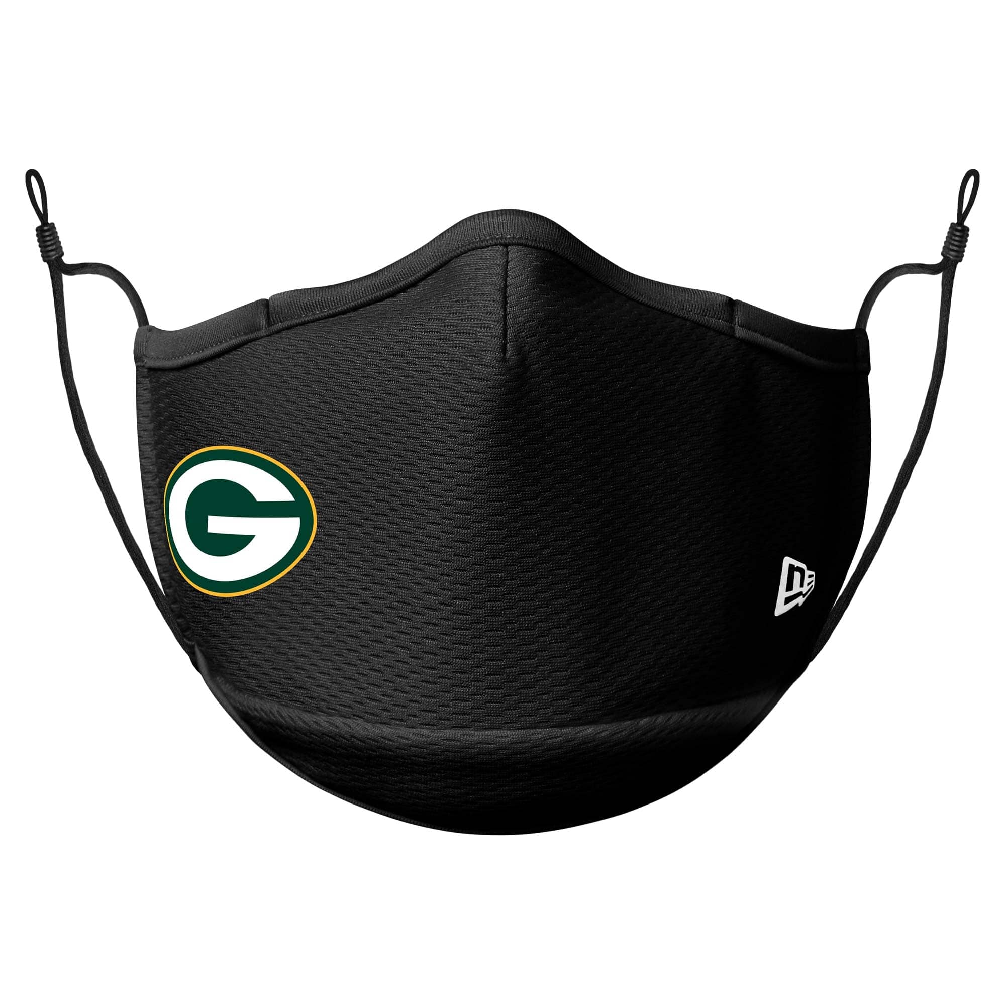 Green Bay Packers Official NFL On-Field Face Mask Black