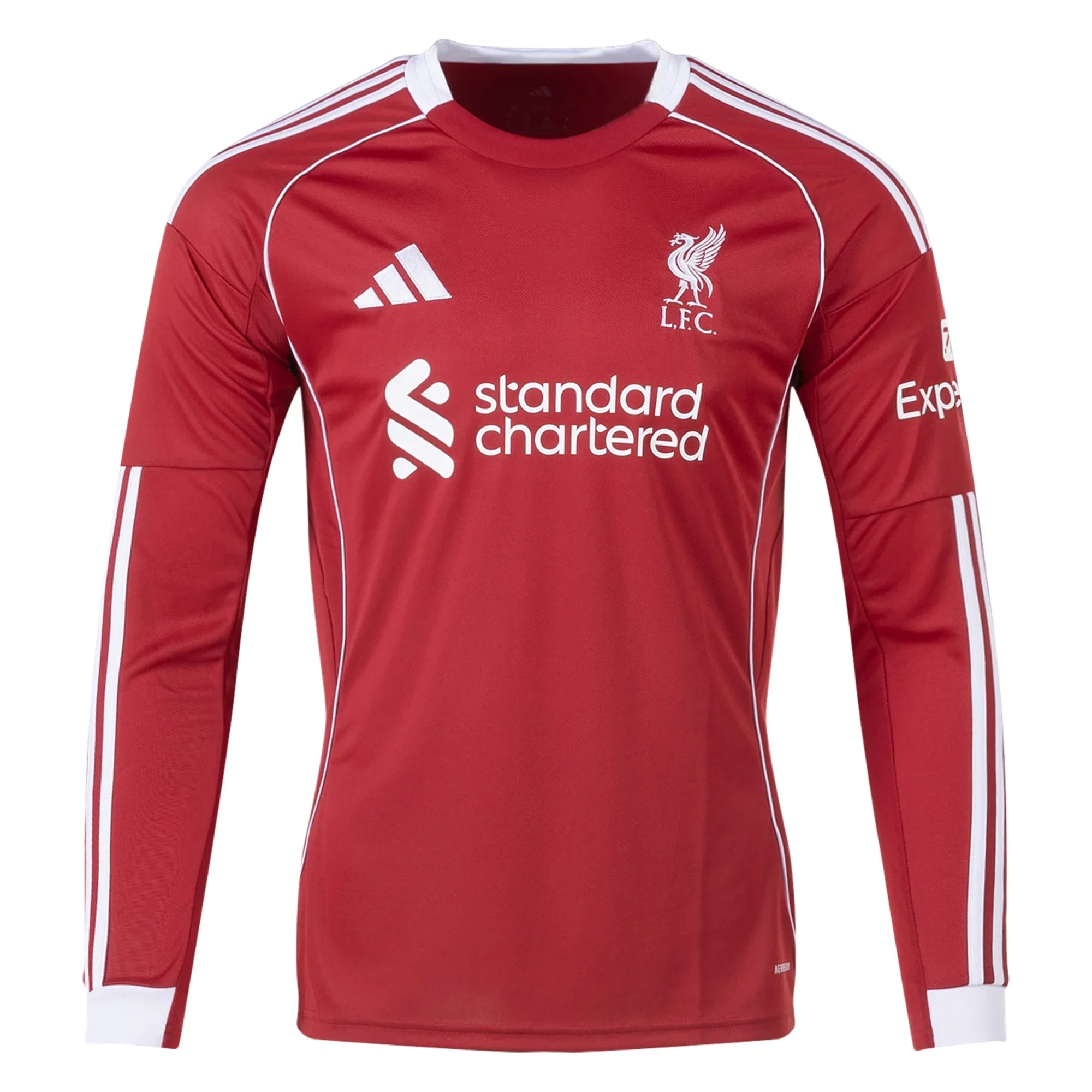 Liverpool Home Long Sleeve Jersey 25/26 (Strawberry Red)