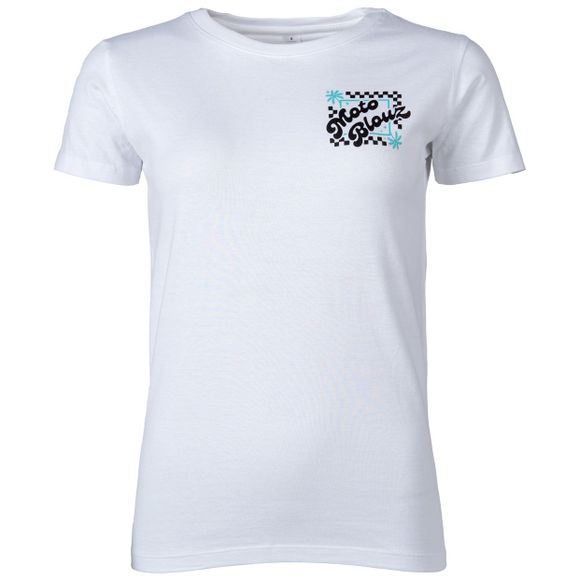 T-Shirt Motoblouz X ALYSON - FEMME - 20ANS - BlancRef : MB0419