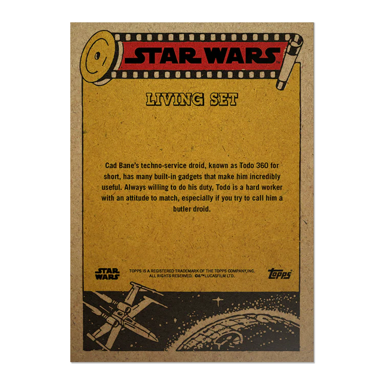 Topps UK - SW Living Set Card #396 - Todo 360