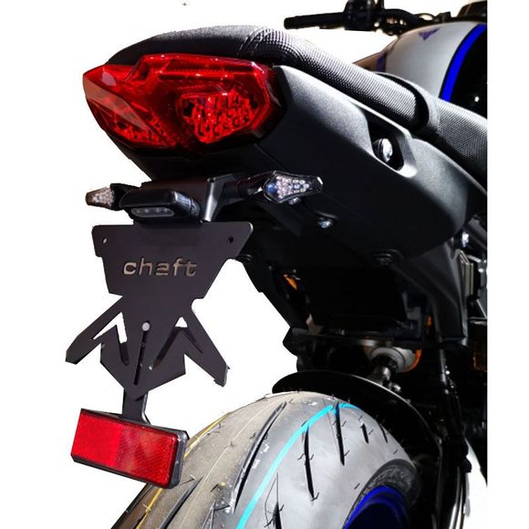 Chaft black license plate holder - blackRef: cf0085 / ul134