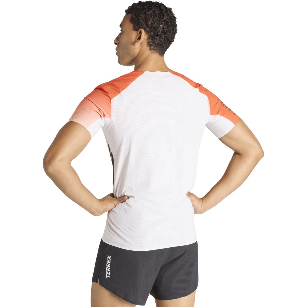 adidas Xperior Pro Tee Men - white/semi impact orange JV9036