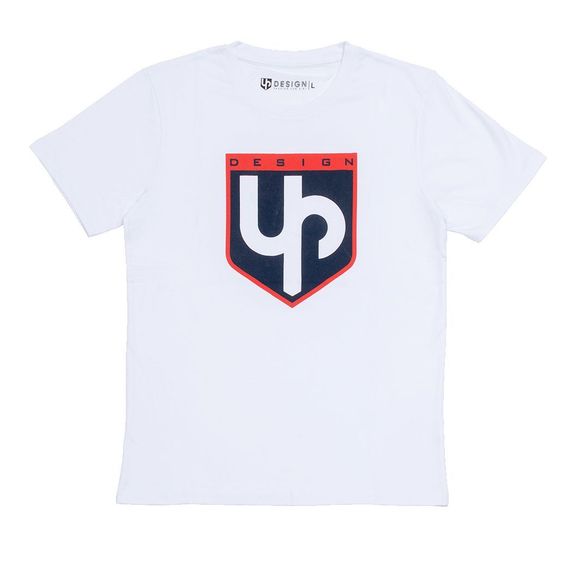 UP Design MC Short Sleeve T-Shirt - WhiteRef: UPD0566