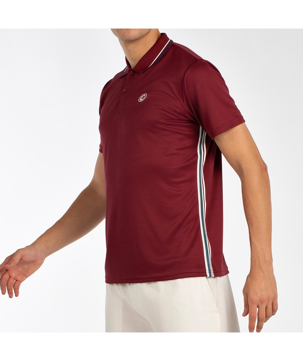POLO T-SHIRT BULLPADEL ARBO BORDEAUX