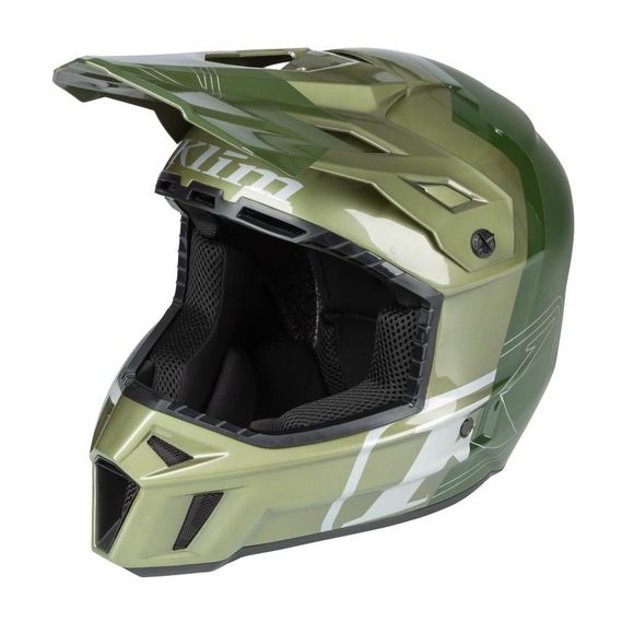 KLIM F3 CARBON PRO OFF-ROAD TILT 2026 cross helmet - GreenRef: KLI0528