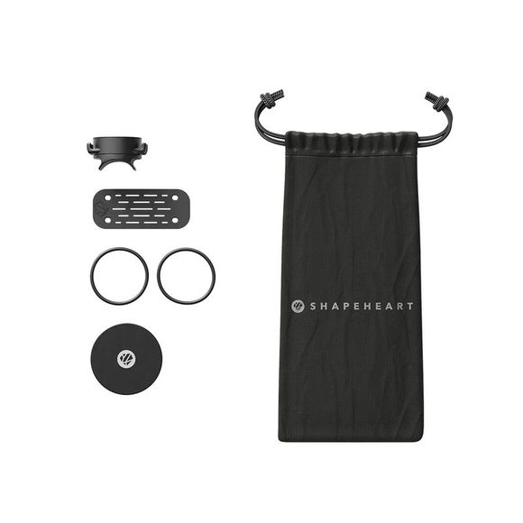 Support Smartphone Shapeheart universel et magnétique avec plaque métal adhésiveRef : SPH0005 / SPH-MOTO-TU