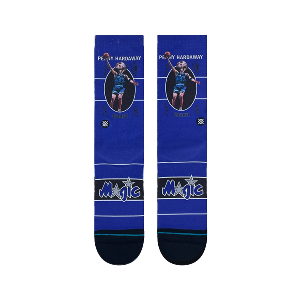 Penny Hardaway Orlando Magic Big Head Stance Crew Socks