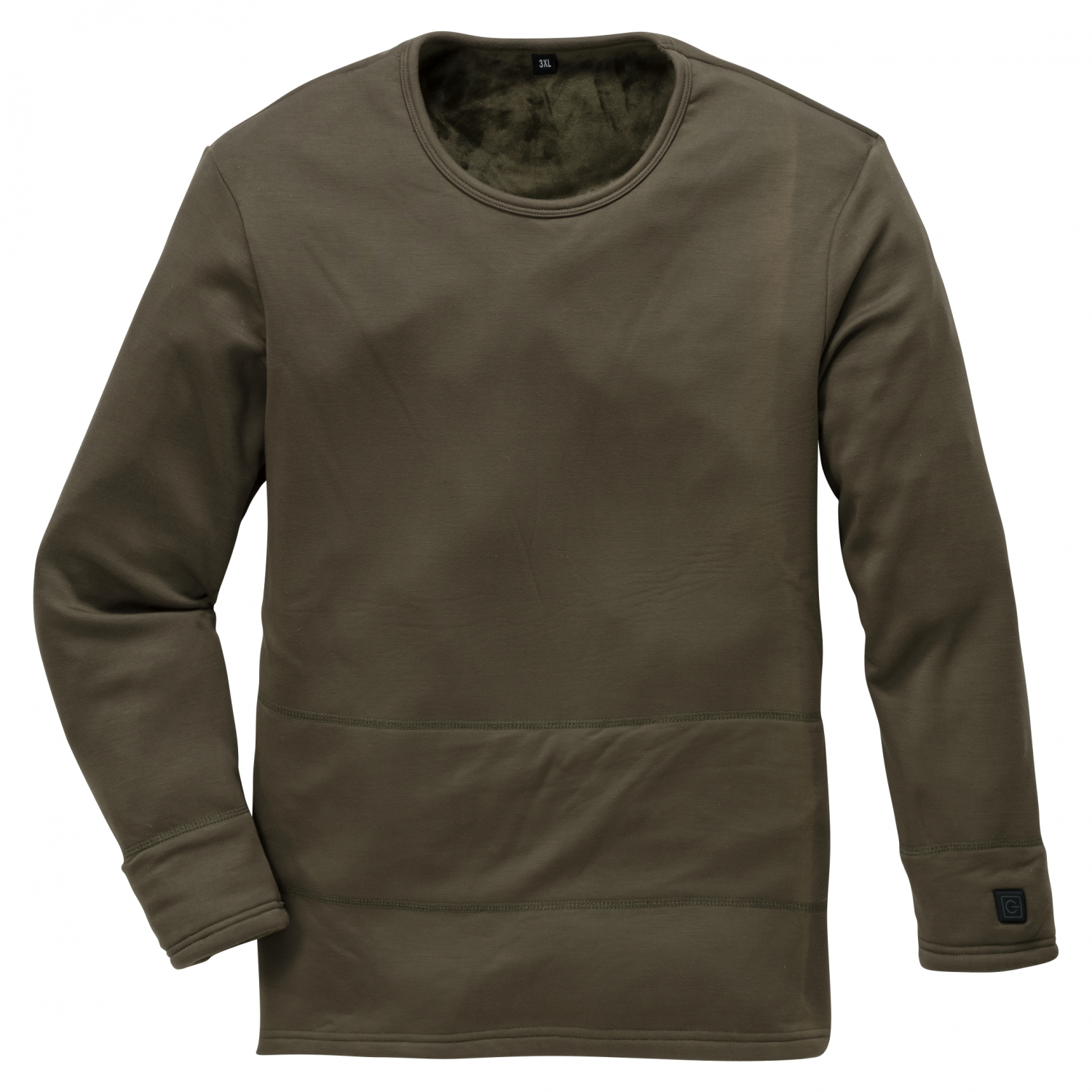 il Lago Red Level Shirt Feuerland Women, Heatable (Olive)