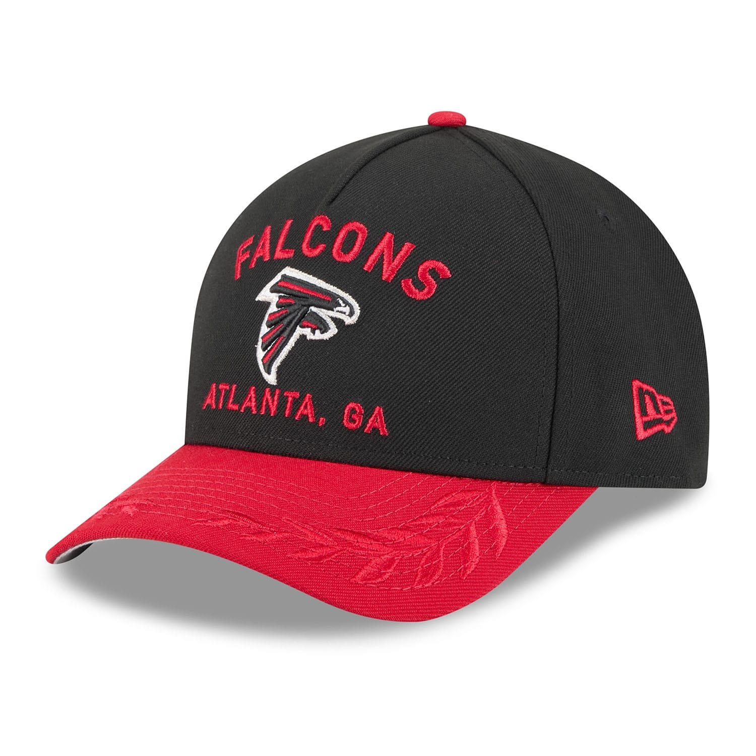 Atlanta Falcons 2025 NFL Draft 9FORTY M-Crown A-Frame Snapback Cap Black