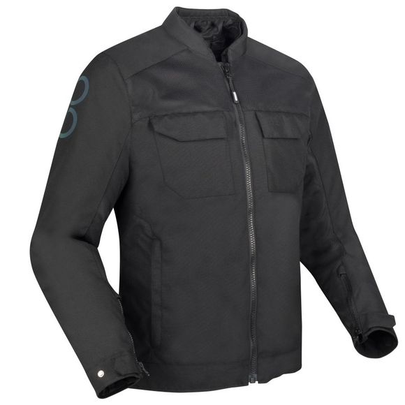 Bering Rafal - Black Motorcycle JacketRef: BR1610