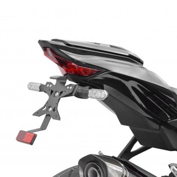 Top Block ZX4 R license plate holder - ZX4 RR - BlackRef: tb0484 / spek61