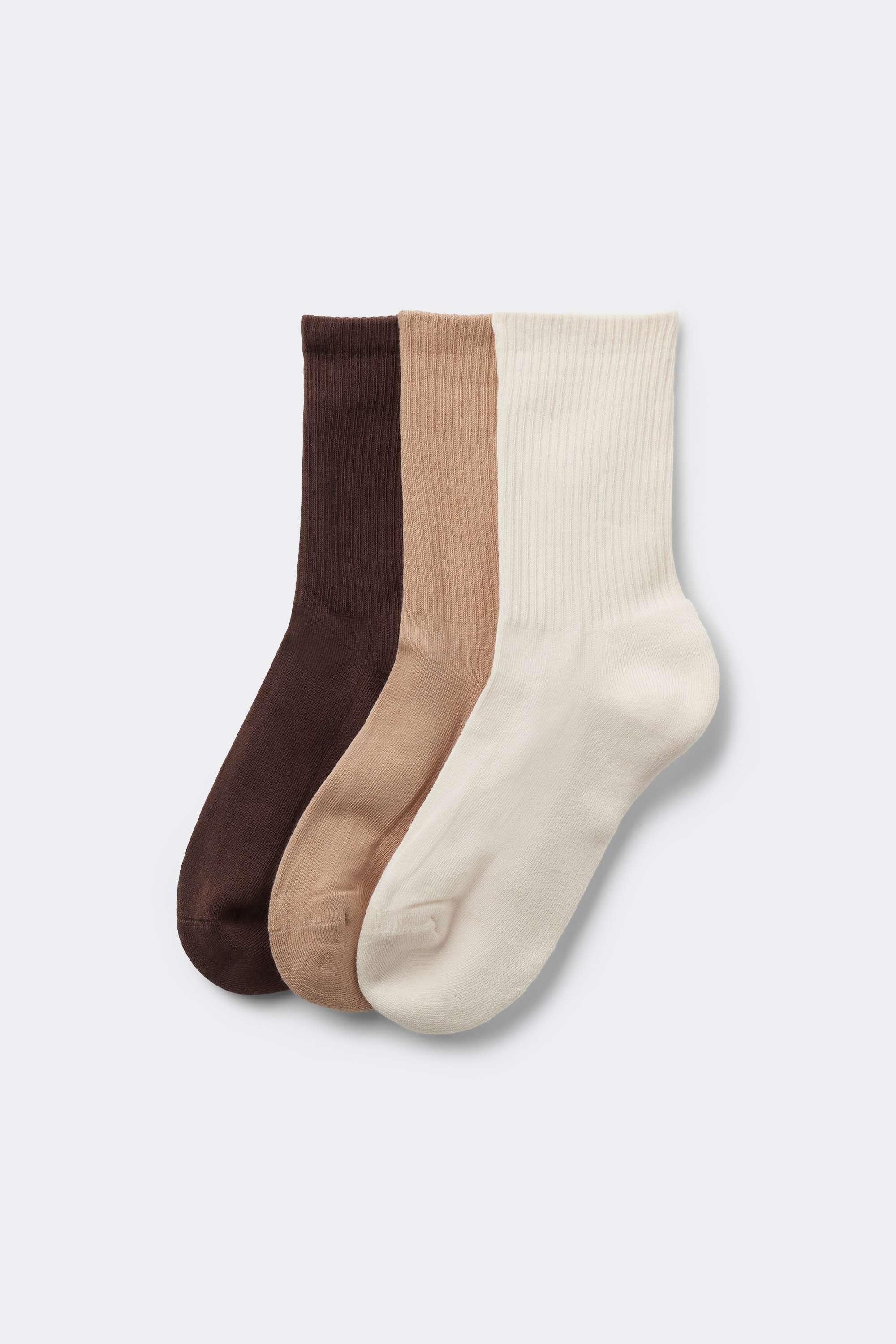 3 Pairs of Short Cotton Sport Socks