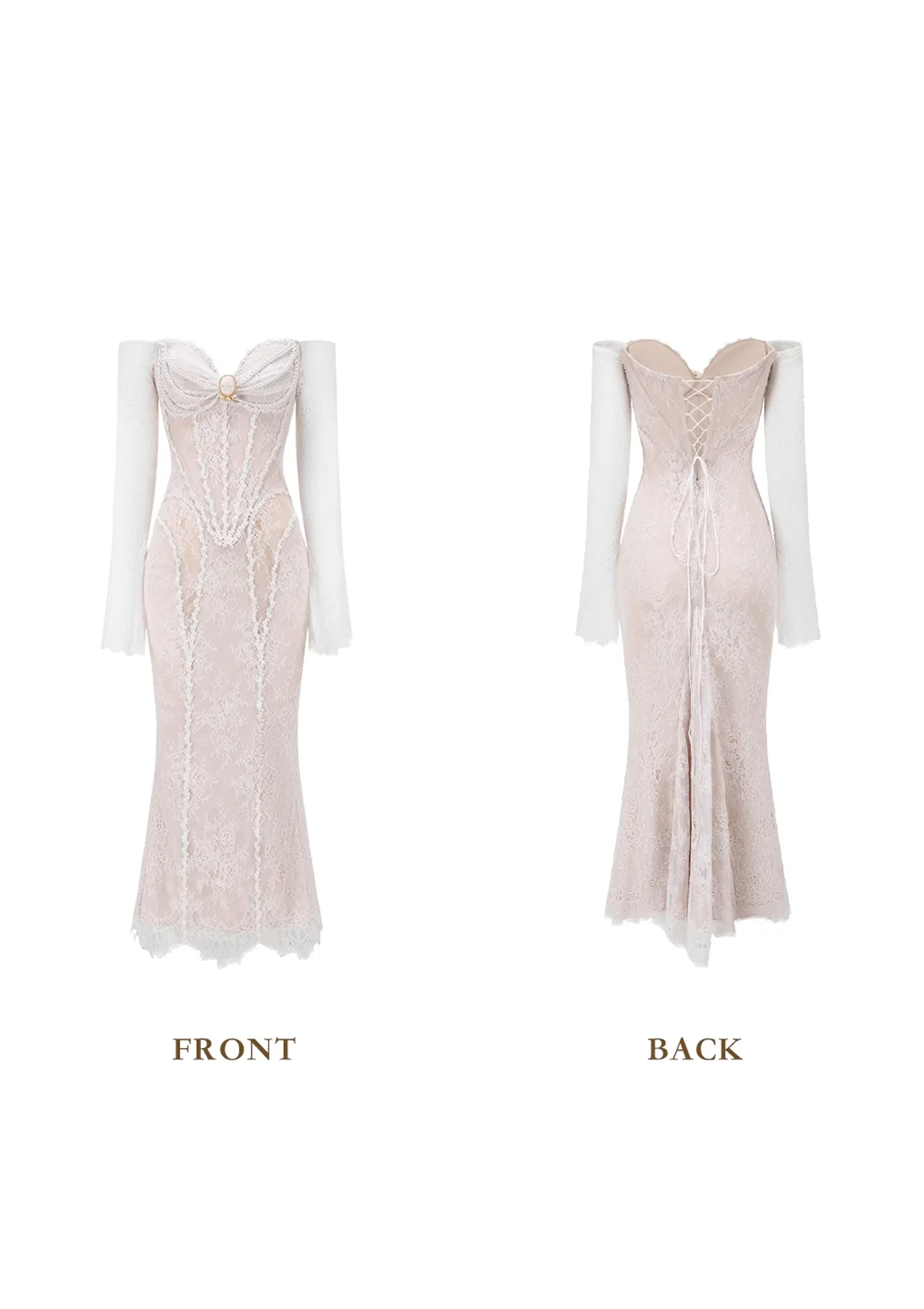 (US Exclusive) Wings of Losie Corset Dress