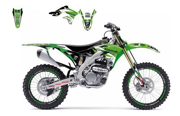 Blackbird Dream Dream Graphic 3 decoration kitKAWASAKI 500 KX 500 (KX500E) - 1989 - 2004Ref: Bc00321A / 1053751