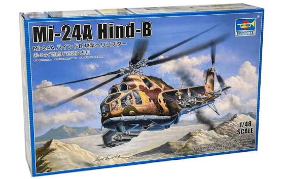 1/48 Trumpeter Mi-24A Hind B Pl