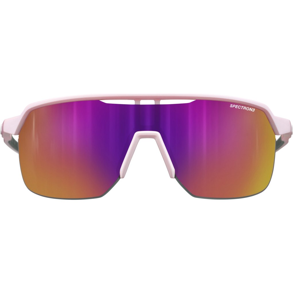 Julbo Frequency Sunglasses - Pastel Pink/Green - Multilayer Pink Spectron 3