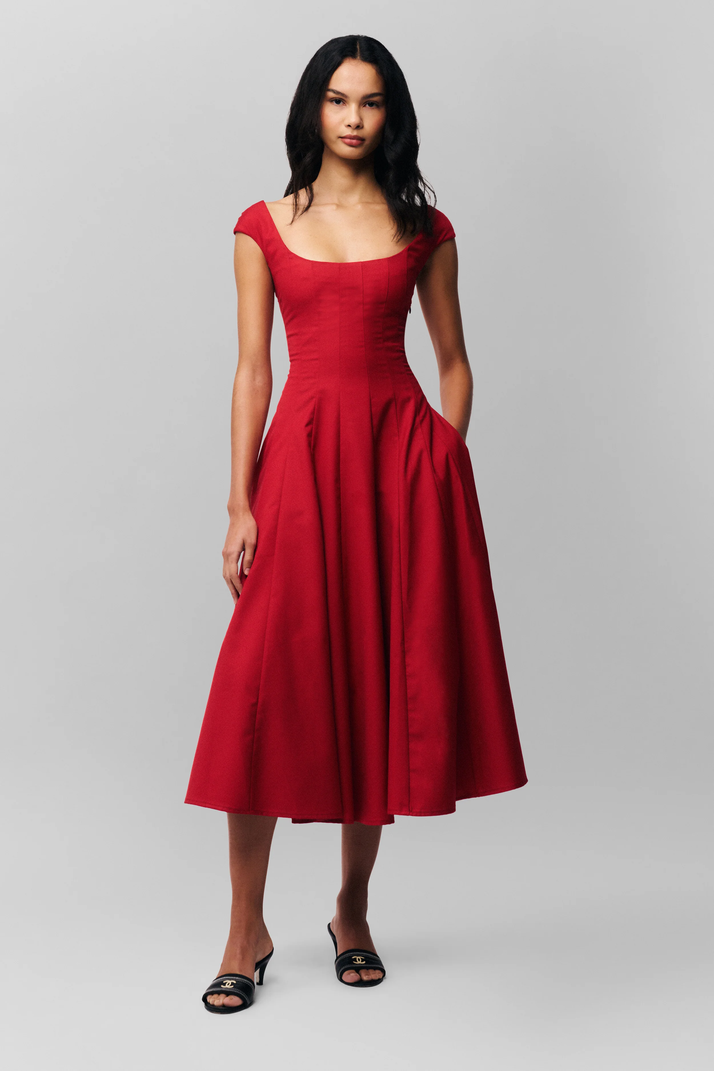 Leila Twill Dress
