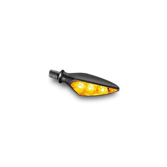 Kellermann Rhombus S Extreme Black Turn Signal - Front L/R R (unit) Universal - BlackRef: Kel0025 / Ke167200