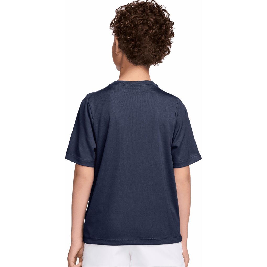 Nike Multi Dri-FIT Shortsleeve Top Kids - midnight navy/white IF2430-410