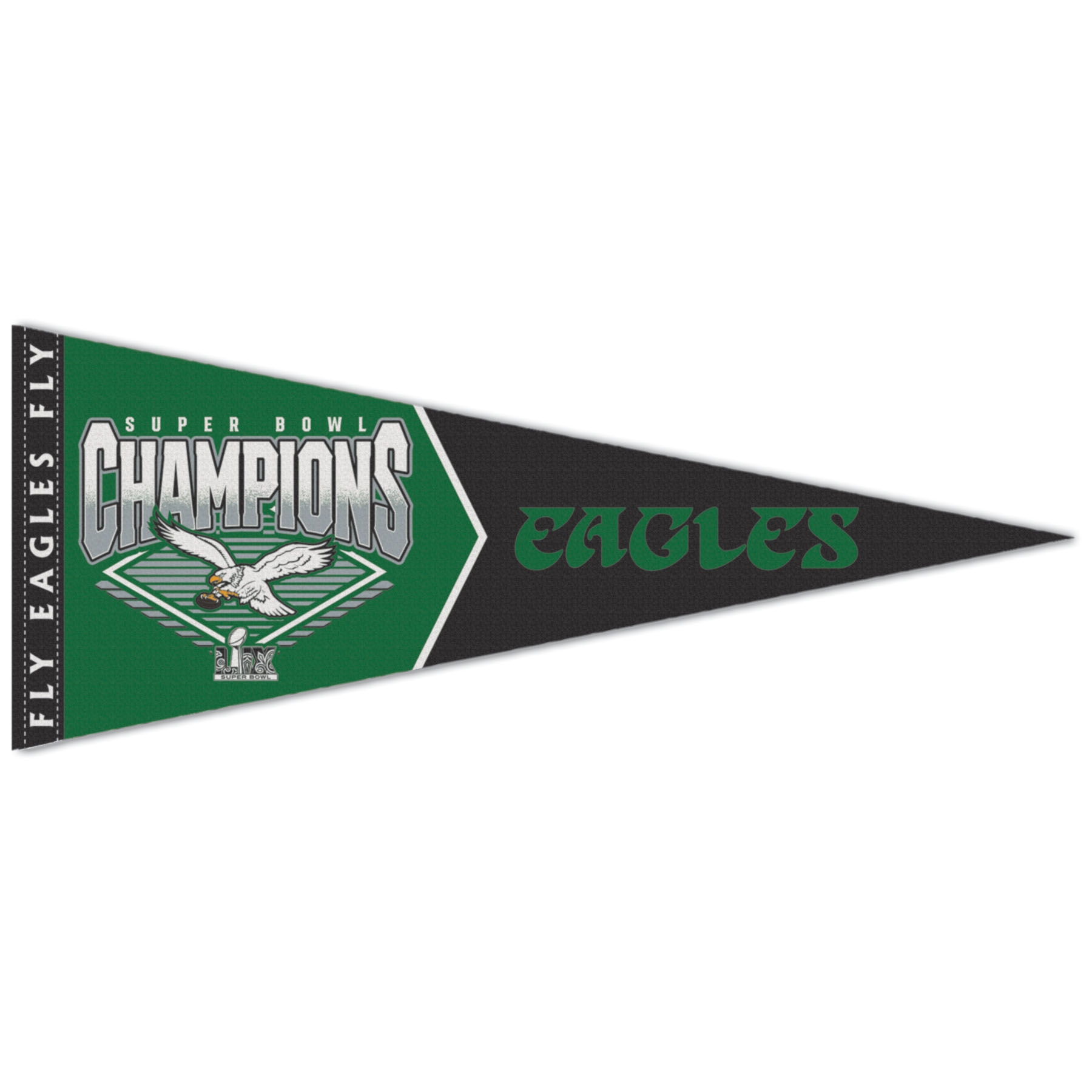 Philadelphia Eagles Super Bowl LIX Retro Premium NFL Pennant