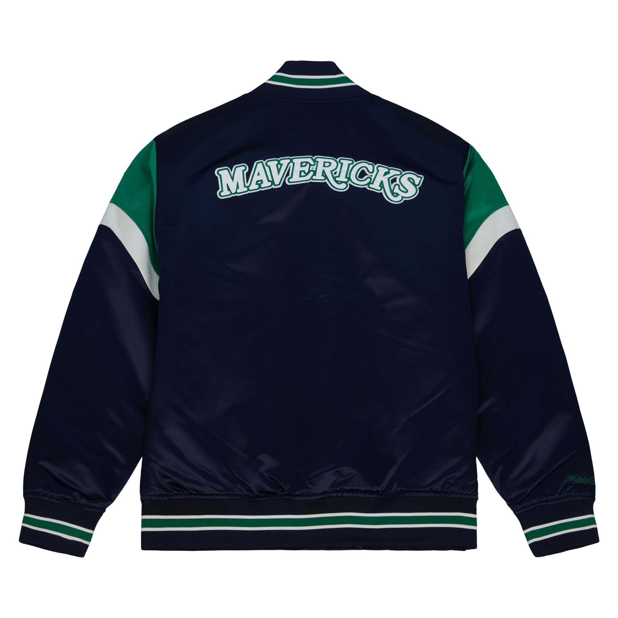 Dallas Mavericks Mitchell & Ness Heavyweight Satin NBA Jacket